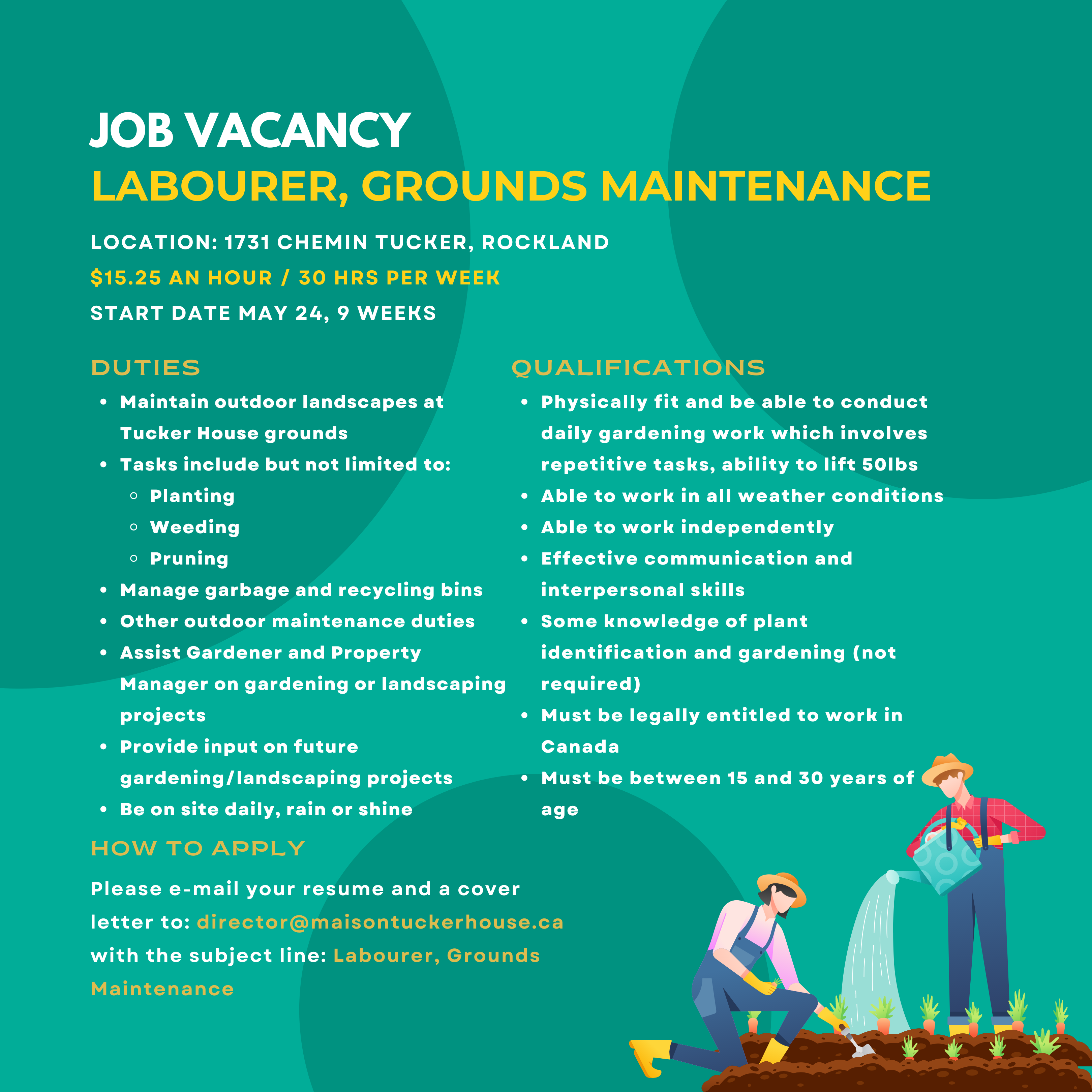 Labourer Job Listing