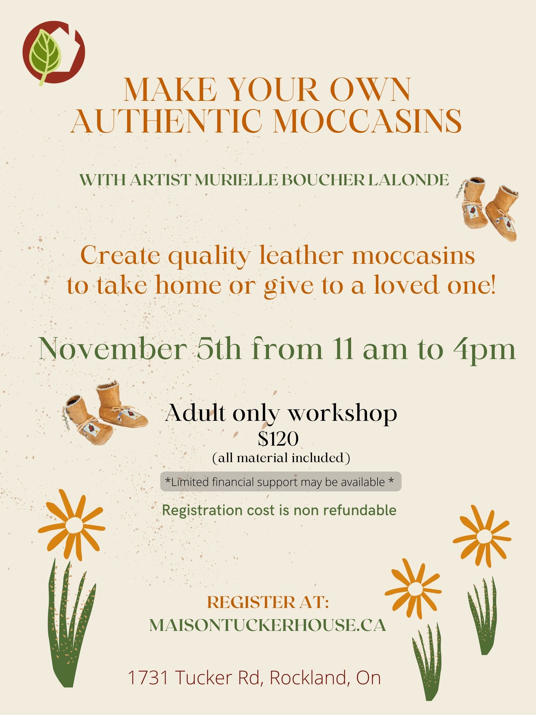Workshop – Make Your Own Moccasins