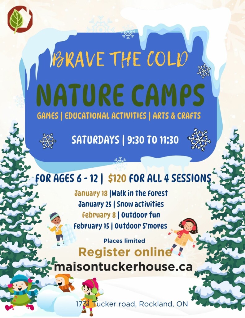 brave the cold nature camps at tucker house in rockland