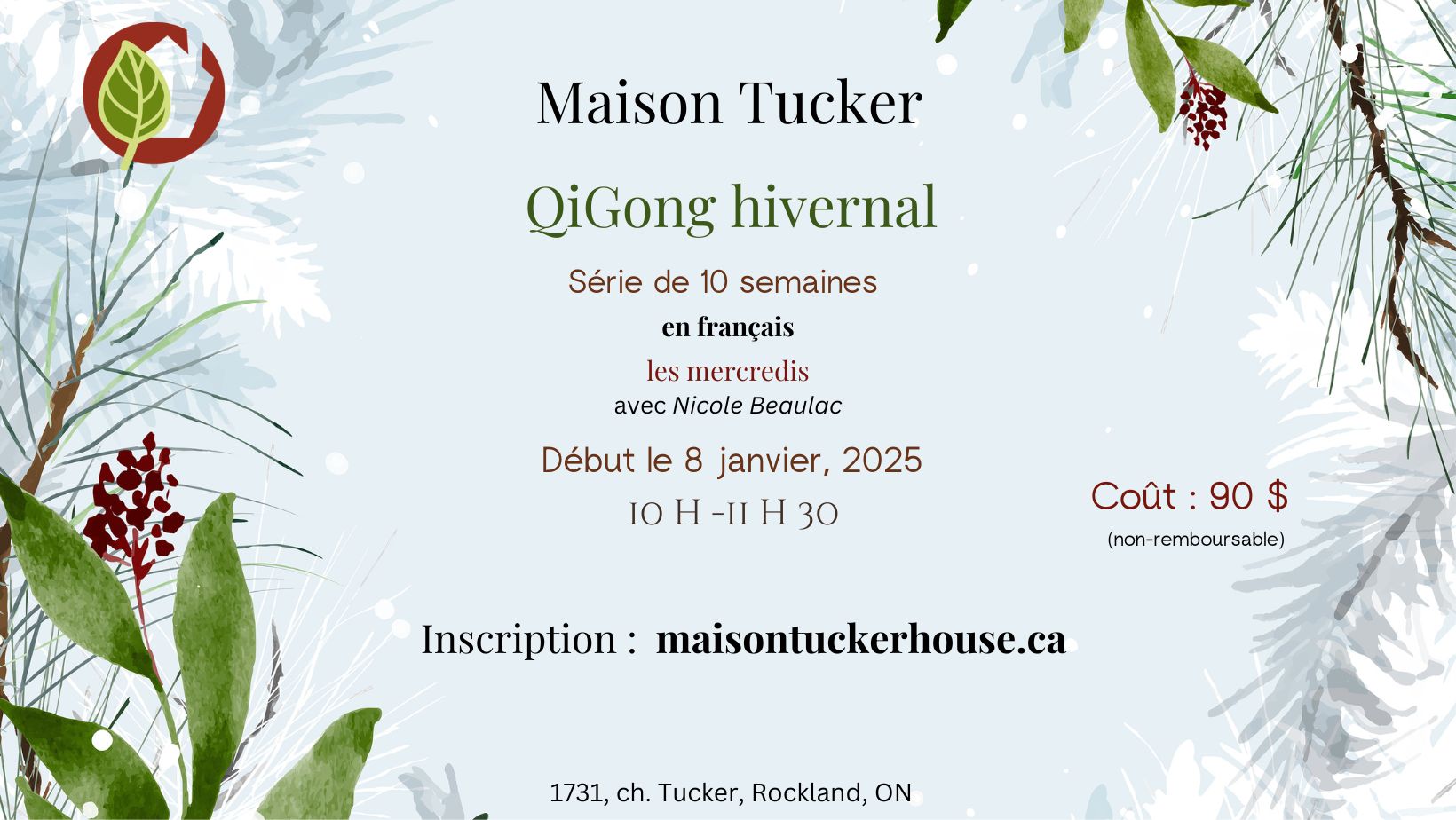 qigong à la maison tucker à rockland