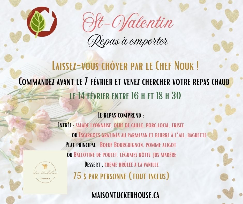 repas pret a emporter pour la st-valentin a rockland