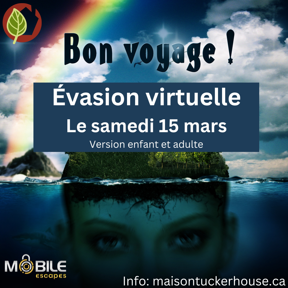 Achetez vos billets pour l'évasion virtuelle de la Maison Tucker