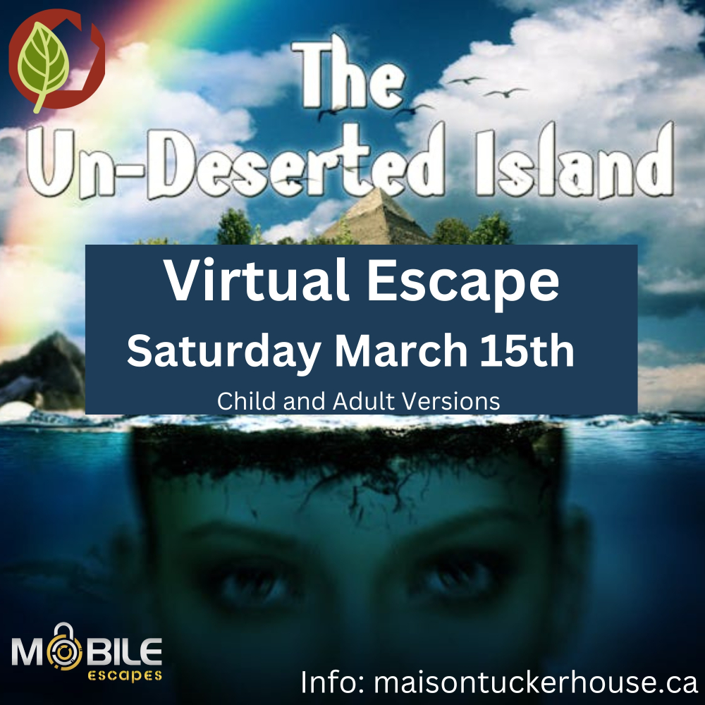 Get Your Tickets to Tucker House Virtual Escape