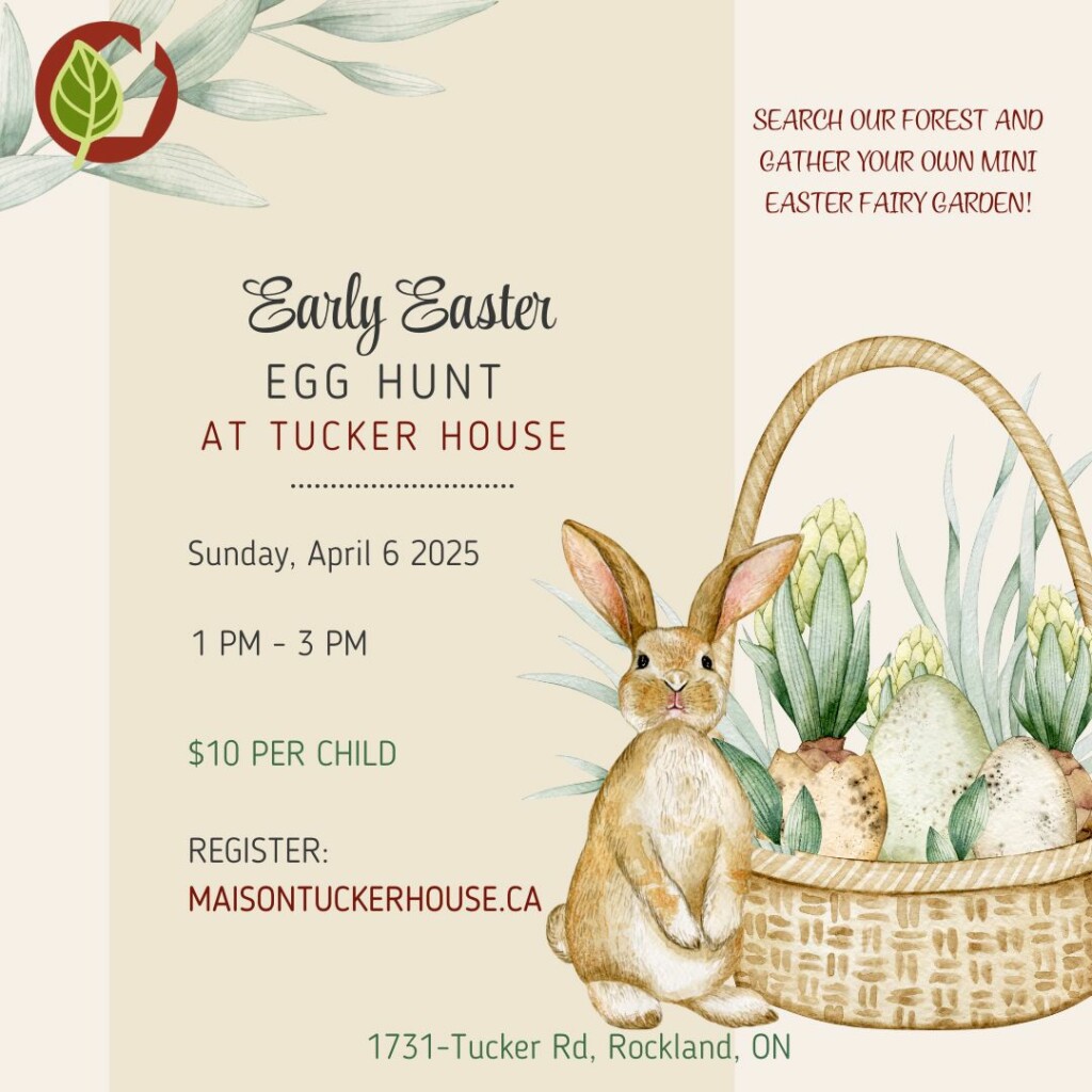 easter egg hunt a tucker house in rockland, ontario