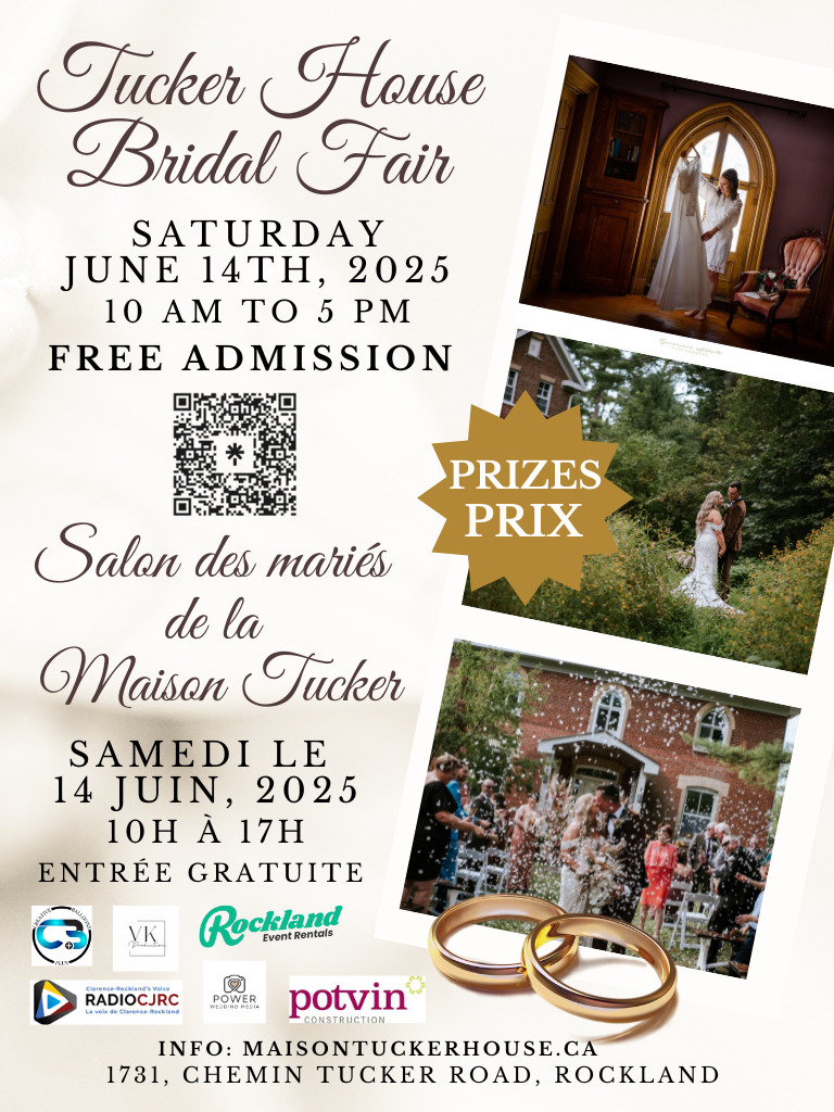 Salon des mariés de la Maison Tucker