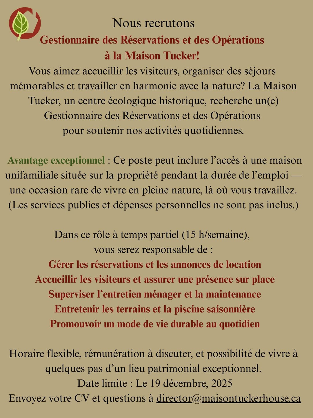 Gestionnaire des réservations et de opérations