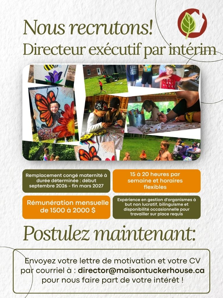 Directeur exécutif par intérim- Maison Tucker House à rockland